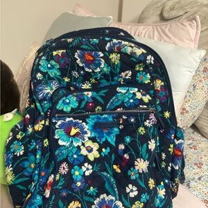 Vera Bradley Floral Quilted Backpack